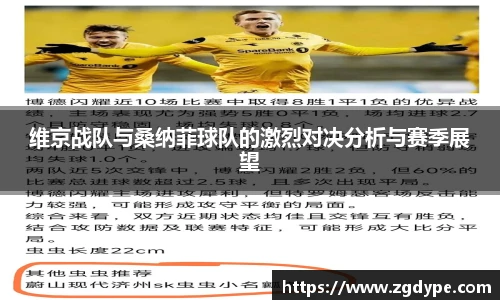 维京战队与桑纳菲球队的激烈对决分析与赛季展望